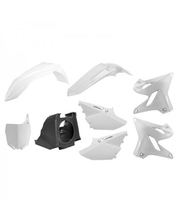 Kit Plásticos Polisport MX Restyling Yamaha YZ 125/250 02-14 a YZ 125/250 21 Blanco