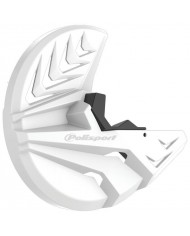 Protector Disco Delantero y Pie de Horquilla  Sherco Enduro 13-17 Blanco