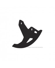  PROTECTOR DISCO TRASERO KAWASAKI(03- )ALUMINIO NEGRO