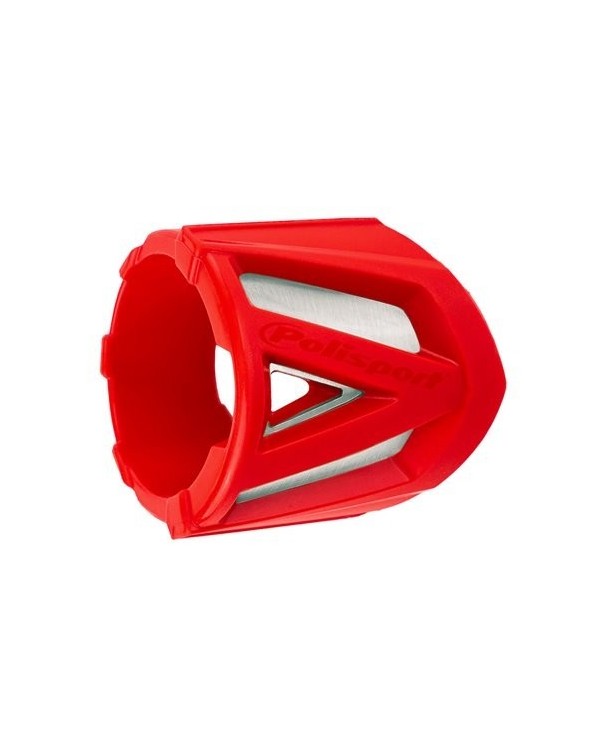 PROTECTOR SILENCIADOR POLISPORT 340-400MM COLOR ROJO