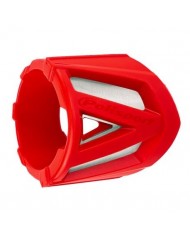 PROTECTOR SILENCIADOR POLISPORT 340-400MM COLOR ROJO