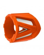 PROTECTOR SILENCIADOR POLISPORT 340-400MM COLOR NARANJA