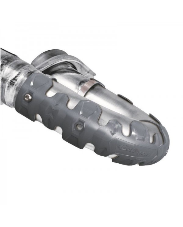 Protector de Escape Polisport Armadillo 4T Gris 22 cm