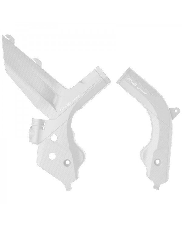 Protector de Chasis Polisport KTM SX/SX-F 19-20 EXC/EXC-F 20 Blanco
