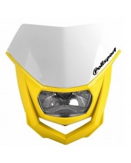 PORTAFAROS POLISPORT HALO Blanco/Amarillo RM 01