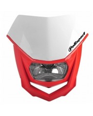 PORTAFAROS POLISPORT HALO Blanco/Rojo CR04