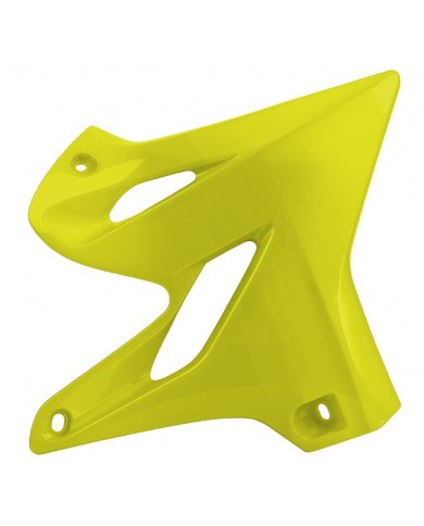 TAPAS RADIADOR YZ125/250 (15-18) Amarillo Flúor