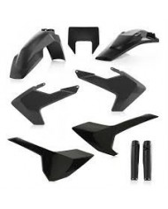 KIT PLÁSTICOS POLISPORT ENDURO HUSQVARNA TE/FE (17-18) Negro
