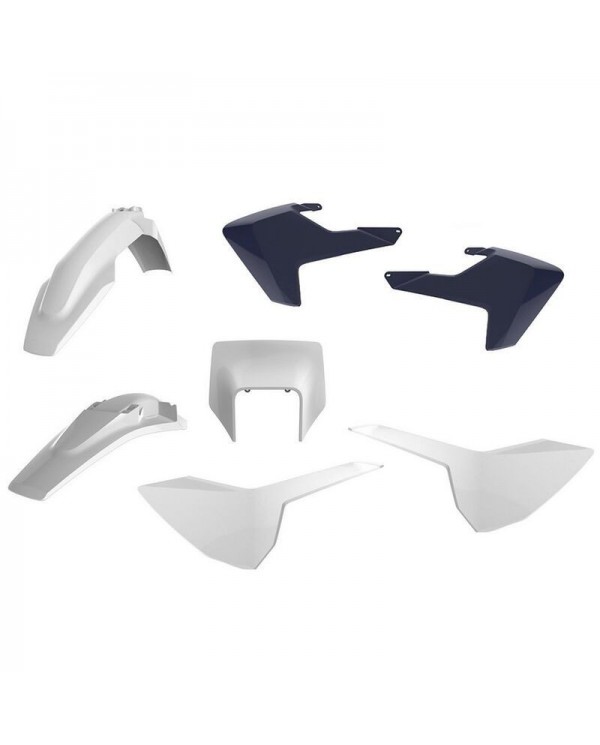 KIT PLÁSTICOS POLISPORT HUSQVARNA TE/FE (17-19) OEM (17-18) + PORTAFAROS