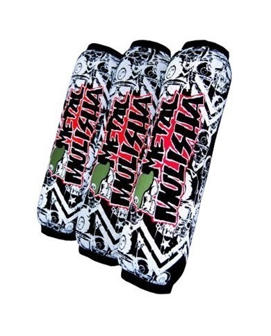 NEOPRENOS PROTECTORES DE AMORTIGUADORES 4MX QUAD/ATV METAL MULISHA HONDA TRX 400-450