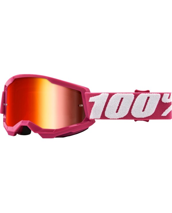 GAFAS 100% STRARA 2 JR FLETCHER RED MIRROR