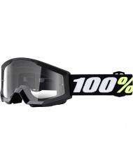 GAFAS 100% STRATA 2 MINI GROM BLACK CLEAR