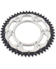 Corona Mixta Moose Racing  Yamaha Yz/Yzf/Wrf Plateada