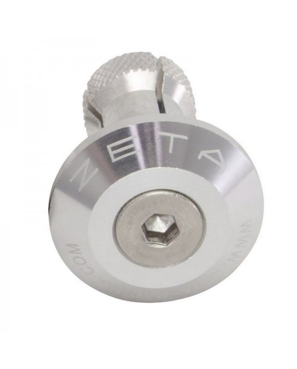 Topes de Manillar Zeta 29 mm Plata