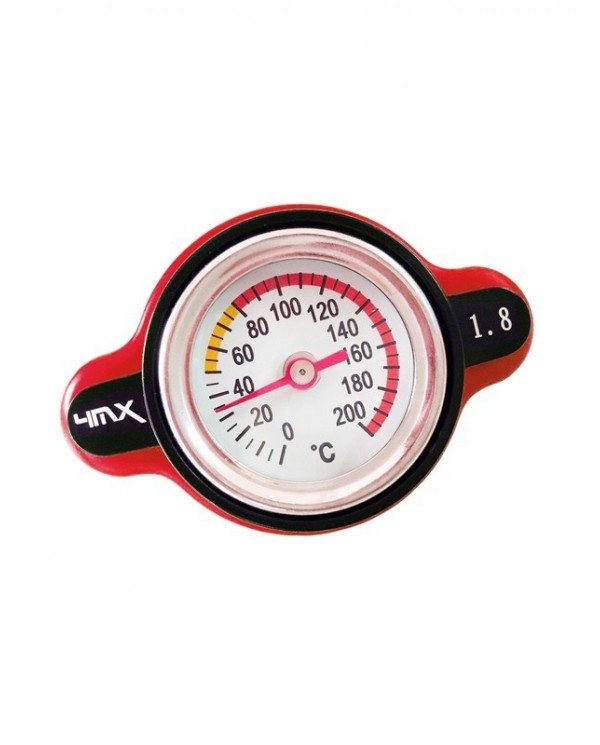 Tapón de Radiador 4MX 1.8 Rojo Japonesas/KTM/HUSQ 17-19