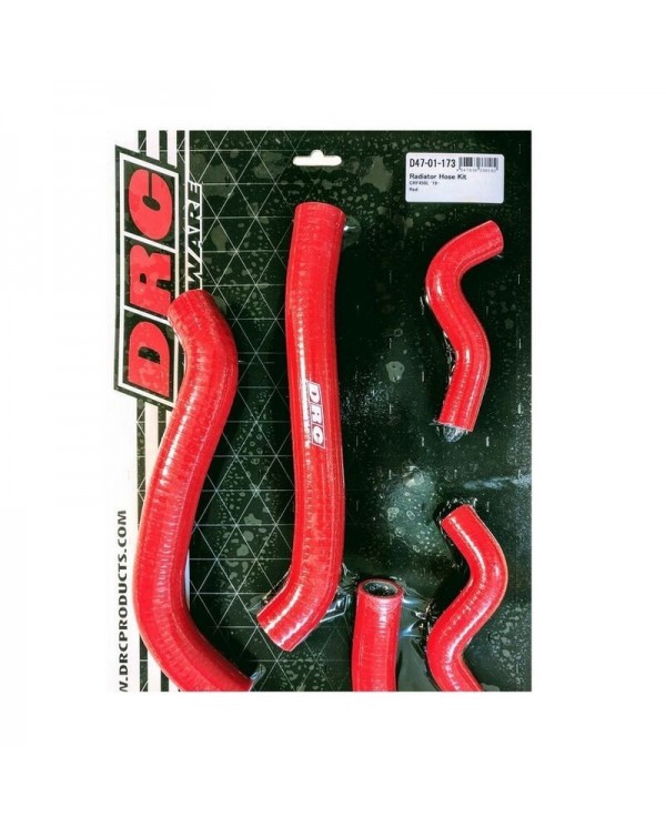 Manguitos Radiador DRC Honda CRF 250L/M 12-19 250 Rally 17-19 Rojo