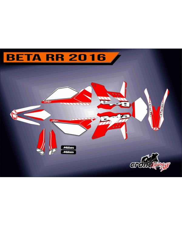 KIT DE ADHESIVOS BETA RR 2016