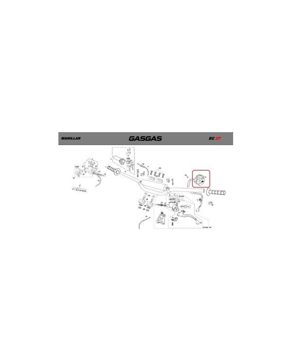 Conmutador de Luces Gas Gas EC 2T 2014