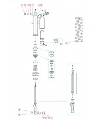 Ref: 4 WASHER BALL-JOINT SUPERIOR SUSPENSION KAYABA ENDURO