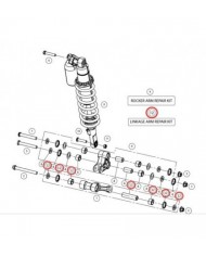 KIT REPARACION BIELETA GAS GAS EC 250-300 (18-19) (Nº 12 ORIGINAL GAS GAS)