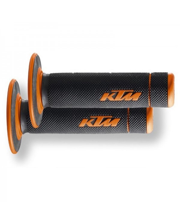 Puños Originales KTM Doble Compuesto Negro-Naranja