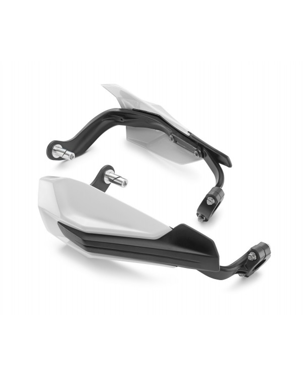 PARAMANOS ABIERTOS KTM CON KIT DE PROTECCIÓN BLANCOS