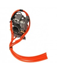 Kit Tubos Sobrante de Carburador 2T 4MX Naranja