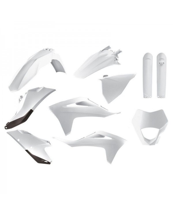 Full Kit Plásticos Polisport Gas Gas EC/EC-F 21-23 Blanco