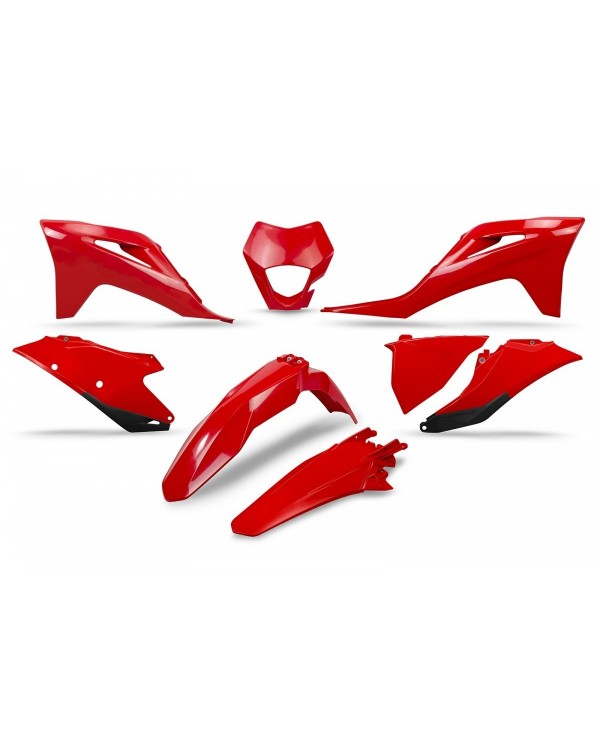 Kit Plásticos Ufo Gas Gas EC 250/300 21-.. EC 250/350 F 21-.. Rojo
