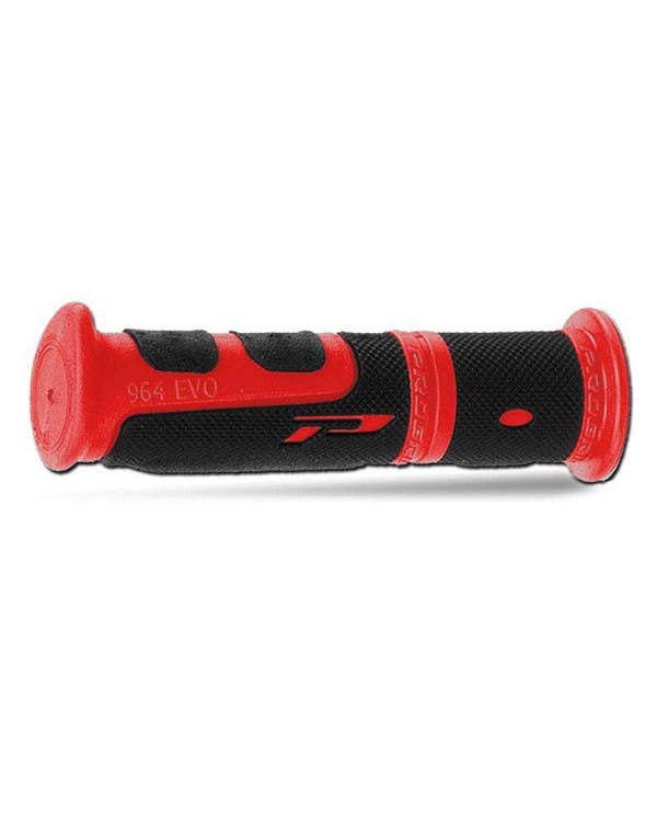 puños quad progrip 964 rojo-negro