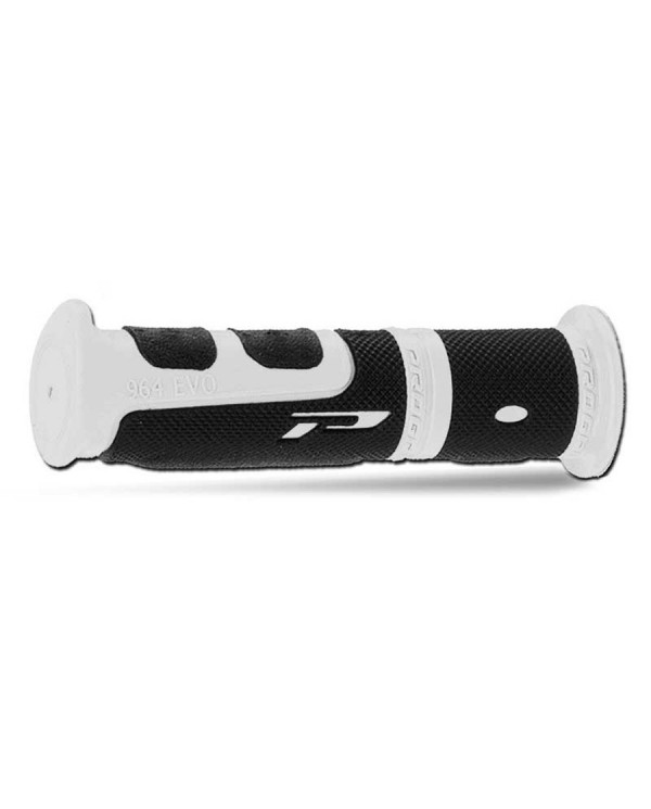 puños quad  progrip 964 blanco -negro
