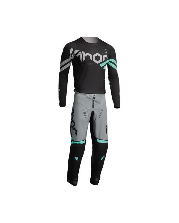 pantalon thor pulse cube negro/ gris 2022