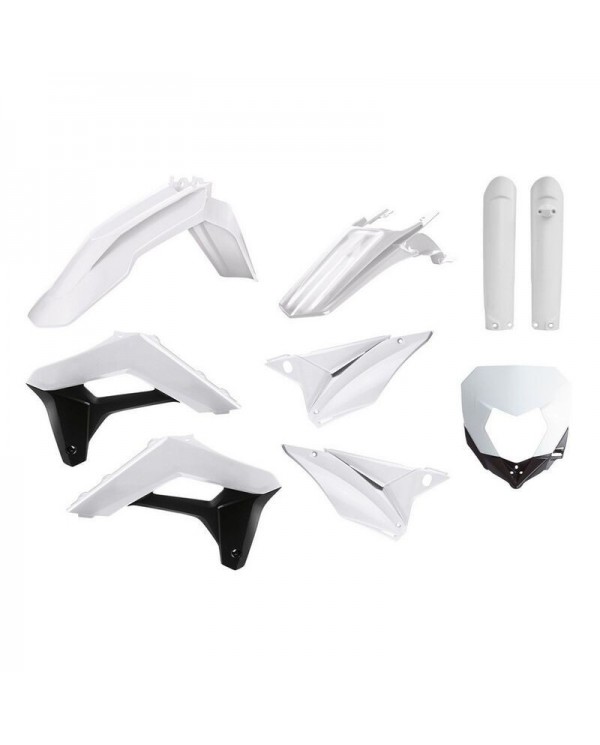 Full Kit Plásticos Polisport Sherco SE-R/SEF-R 17-23 Blanco