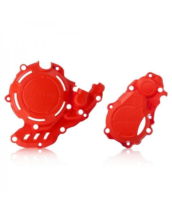 Protector Tapa Embrague y Encendido Acerbis X-POWER Gas Gas MC 250 F EX 250/350 F 21-.. Rojo