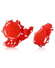 Protector Tapa Embrague y Encendido Acerbis X-POWER Gas Gas MC 250 F EX 250/350 F 21-.. Rojo