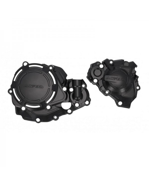 Protector Tapa Embrague y Encendido Acerbis X-POWER Honda CRF 450 R/RX 21-.. Negro