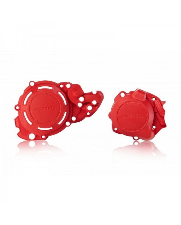 Protector Tapa Embrague y Encendido Acerbis X-POWER Beta RR 2T 250/300 X-Trainer 18-20 Rojo