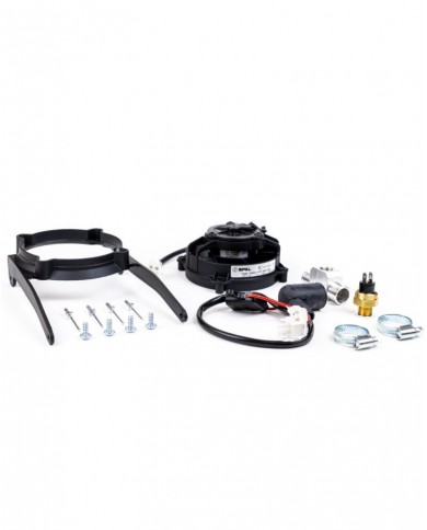 Kit de ventilador HUSQVARNA con termointerruptor y soporte de plástico, modelo 14-16, 2 tiempos Kit de ventilador HUSQVARNA con termointerruptor y soporte de plástico, modelo 14-16, 2 tiempos