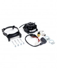 Kit de ventilador SHERCO con termointerruptor y soporte   2014-2021, 2 tiempos