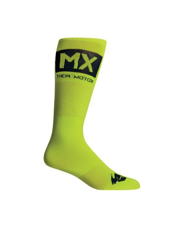 CALCETINES INFANTILES THOR MX COOL COLOR AMARILLO FLUOR / MENTA