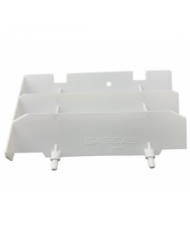 REJILLA RADIADOR BLANCA IZQUIERDA EC 125, 200, 250 Y 300 07-17 (vista frontal a la izquierda)-L