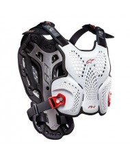 peto alpinestars A-1 ROOST  blanco negro rojo