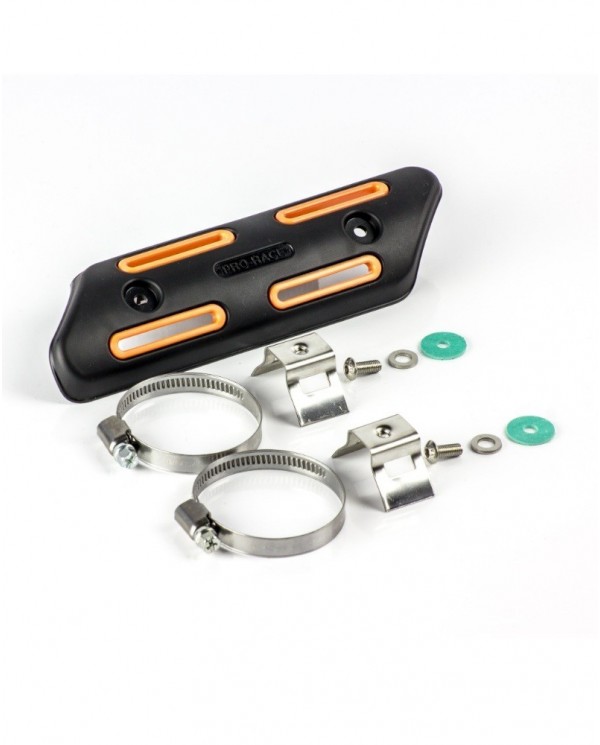 Protector colector universal negro/naranja 25-50 mm