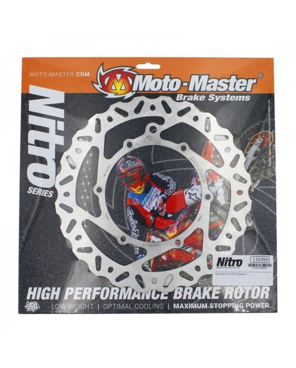 Disco freno floreado delantero  NITRO SERIES MOTOMASTER 260mm enduro GAS GAS/RIEJU