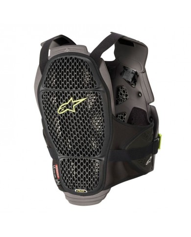 A-4 MAX CHEST PROTECTOR negro rojo A-4 MAX CHEST PROTECTOR negro rojo