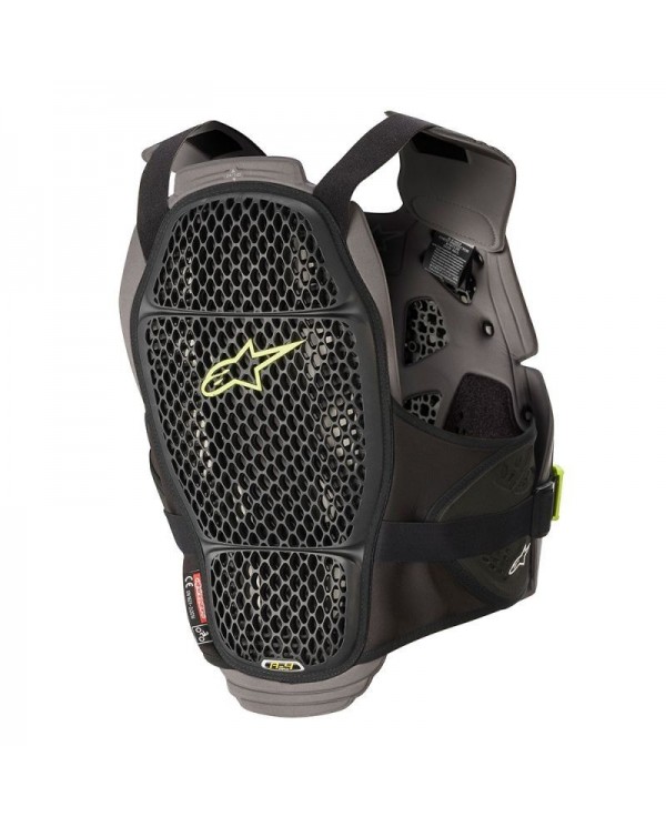 A-4 MAX CHEST PROTECTOR negro rojo