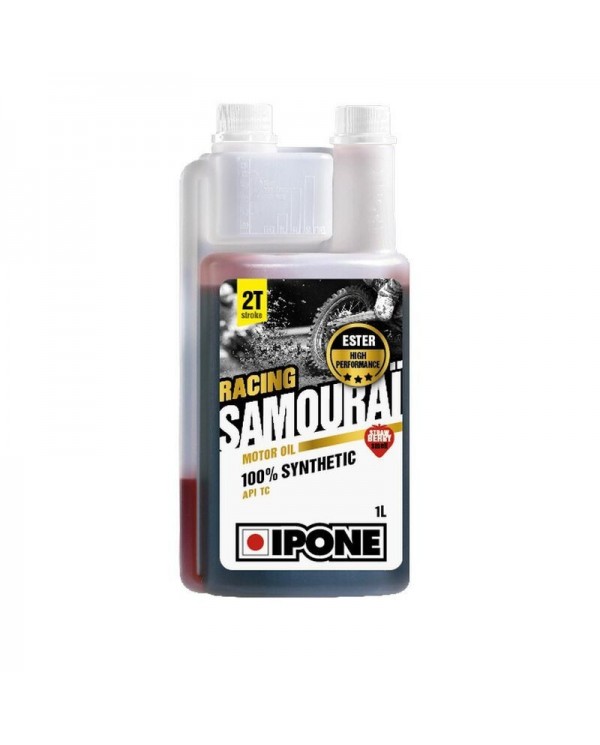 Aceite Ipone Samurai Racing 2T 1 Litro Fresa