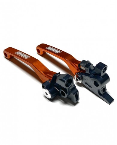 JUEGO MANETAS   ARTICULADAS   KTM EXC/SX 15-23 NARANJAS JUEGO MANETAS   ARTICULADAS   KTM EXC/SX 15-23 NARANJAS