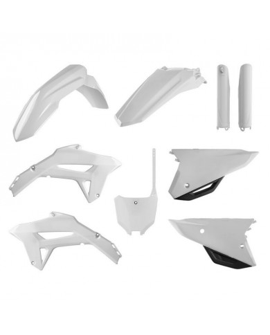 Full Kit Plásticos Polisport Honda CRF250R (22-23) CRF450R (21-23) Blanco