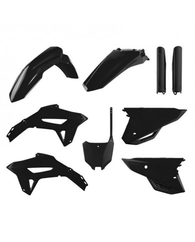 Full Kit Plásticos Polisport Honda CRF250R (22-23) CRF450R (21-23) Negro